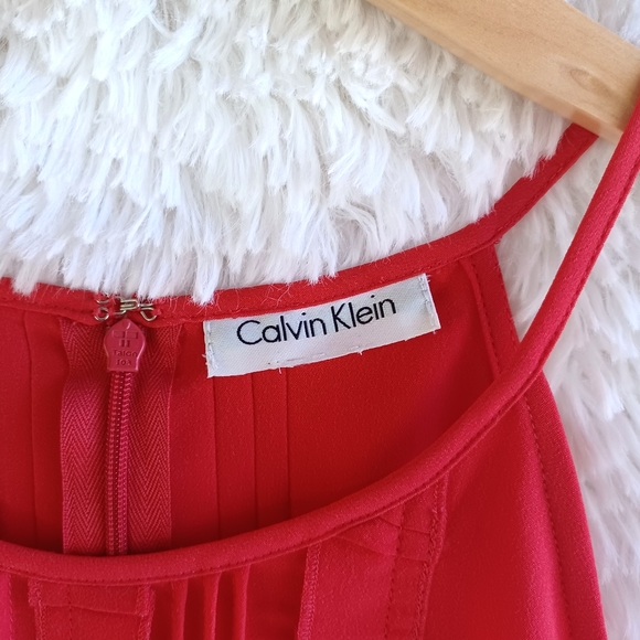 Calvin Klein Sleeveless Blouse Woman's Size M/L - Picture 7 of 7